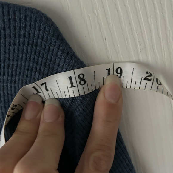 Red and Blue Thermal Long Sleeve Shirts - Picture 9 of 15